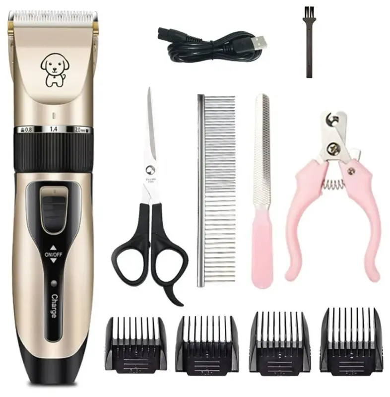 фото Триммер для стрижки домашних животных forall, набор