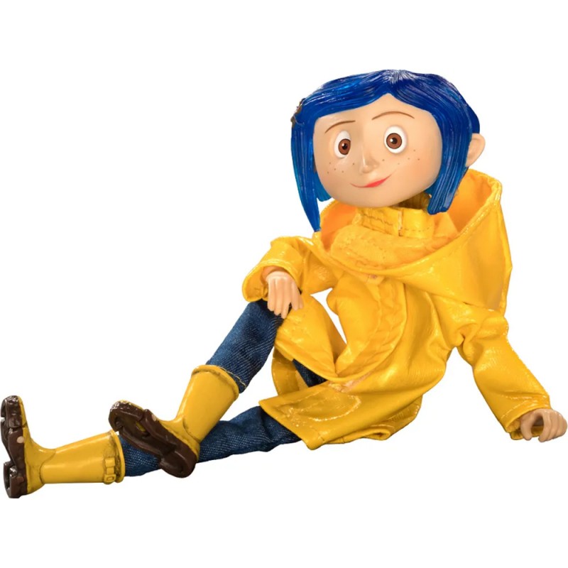 фото Фигурка коралина в стране кошмаров - coraline in raincoat (18 см) neca