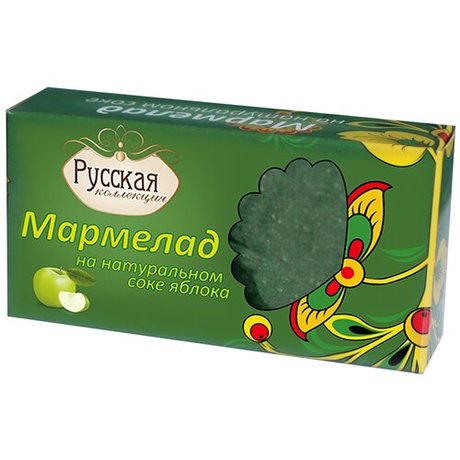 

Мармелад Русская коллекция на натуральном соке яблок 150 г