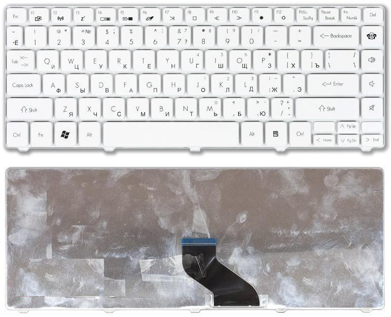 

Клавиатура для ноутбука Parkard Bell EasyNote NM85 NM87 белая