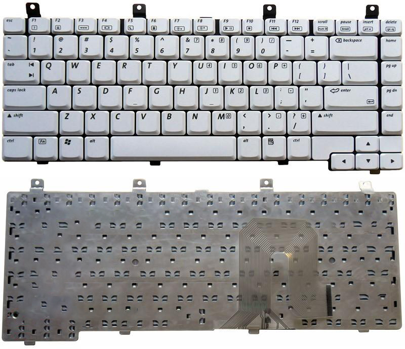 

Клавиатура для ноутбука HP Pavilion DV4000 DV4100 DV4200 DV4300 DV4400 белая