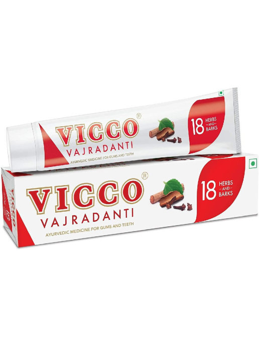 фото Зубная паста 100г vicco vajradanti herbal toothpaste, 1 шт