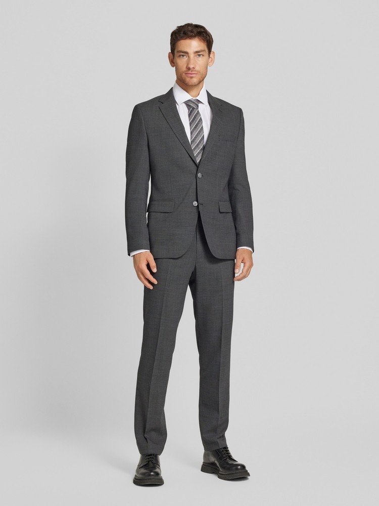 Брюки мужские BOSS 5049888100 серые 27 27976₽