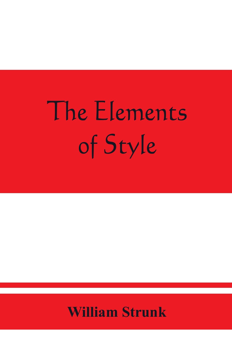 

The elements of style
