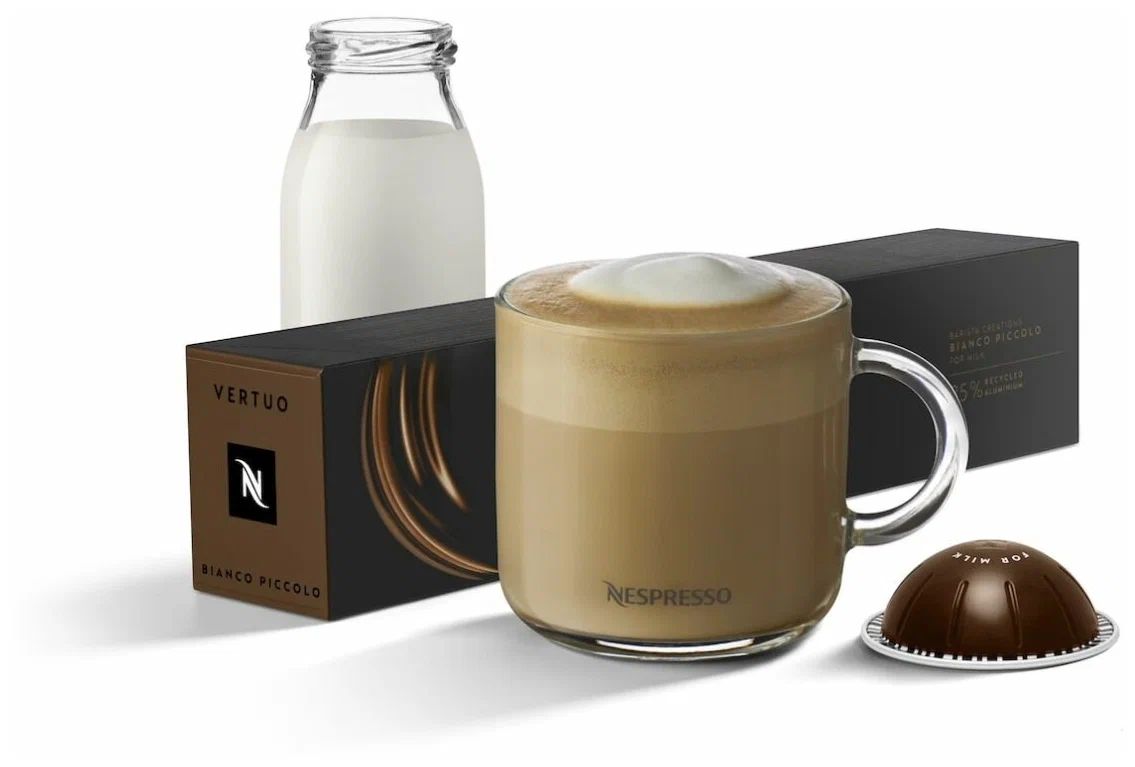 

Кофе в капсулах Nespresso Vertuo BIANCO PICCOLO, 10 шт.