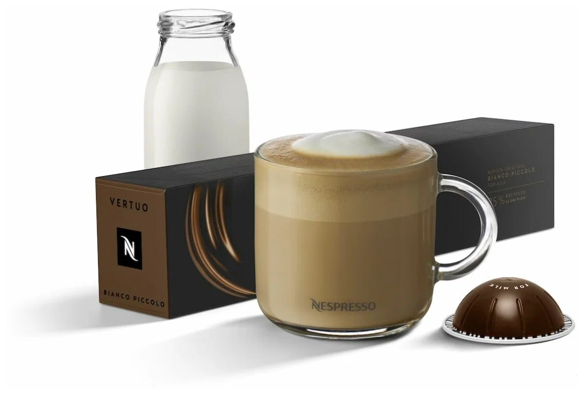 Кофе в капсулах Nespresso Vertuo BIANCO PICCOLO, 10 шт.