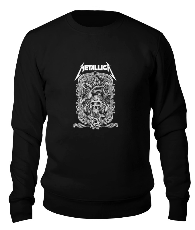 

Свитшот Printio Metallica черный 2XL, Metallica