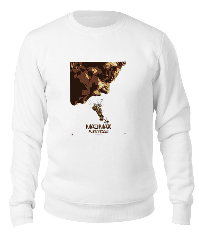 

Свитшот Printio Mad max / безумный макс белый 2XL, Mad max / безумный макс