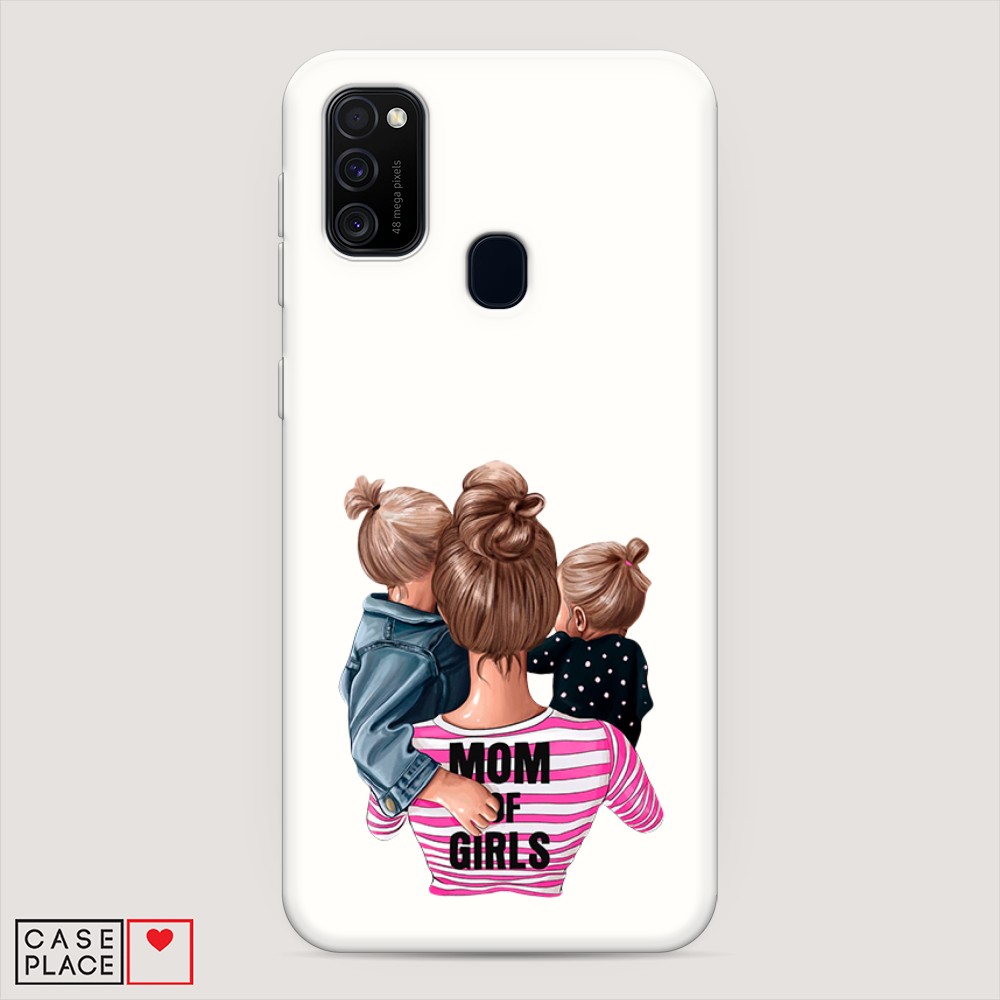 

Чехол Awog на Samsung Galaxy M21/M30s "Mom of Girls", Разноцветный, 29757-1