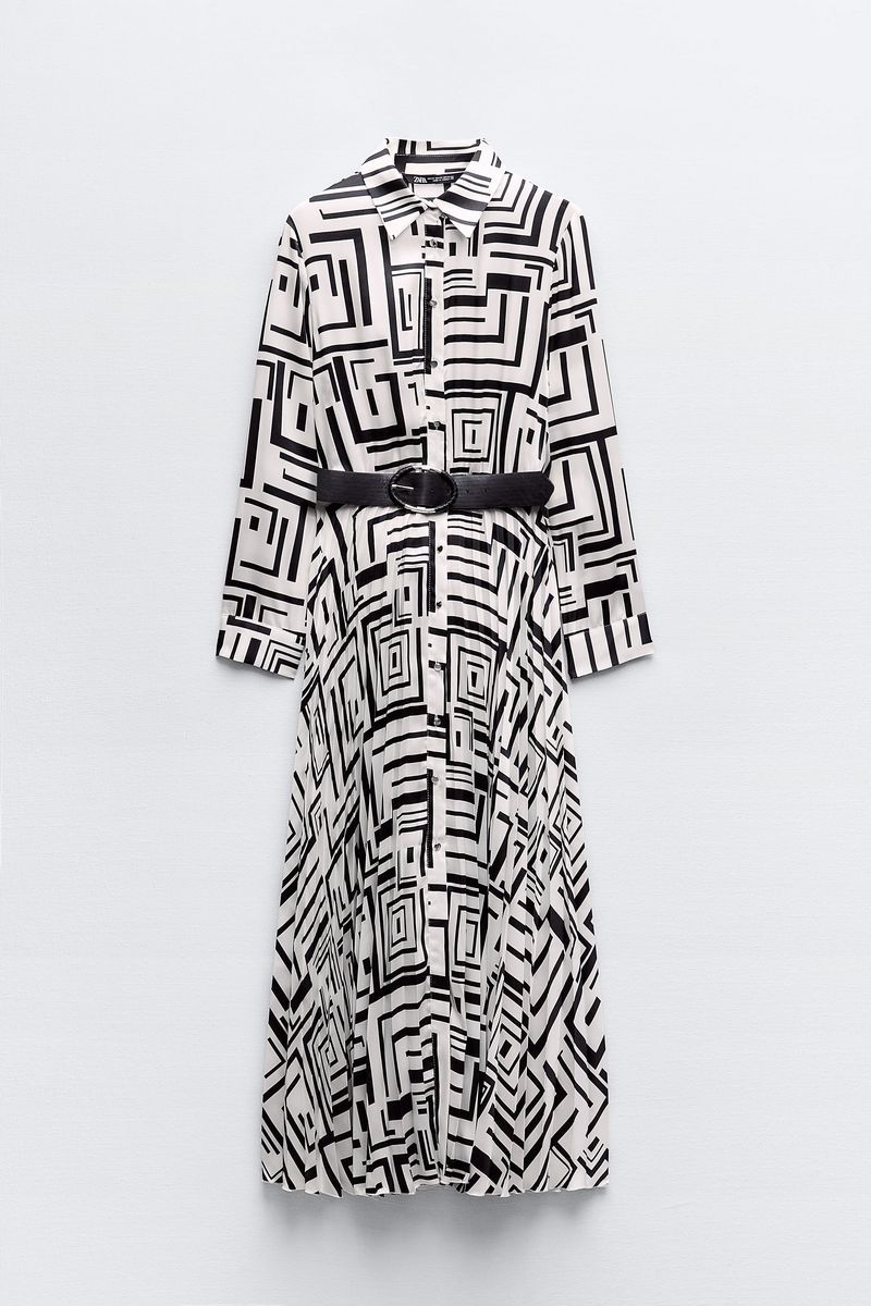 

Платье женское ZARA 02298065 белое XS, Белый, 02298065