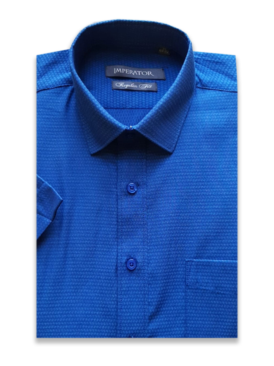 Рубашка детская Imperator Vichy 22-ПK, синий, 164
