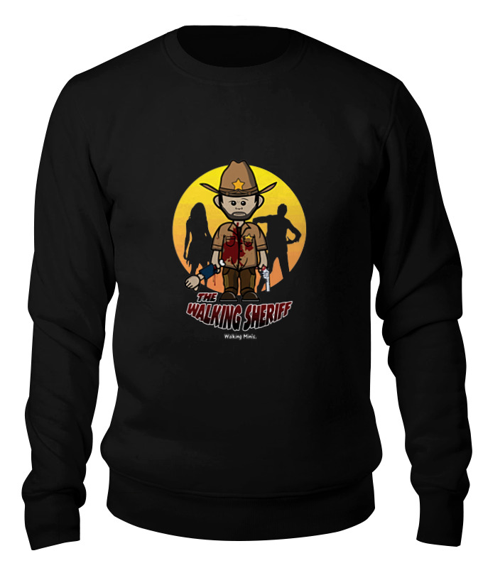 

Свитшот Printio Ходячие мертвецы (the walking dead) черный 2XL, Ходячие мертвецы (the walking dead)