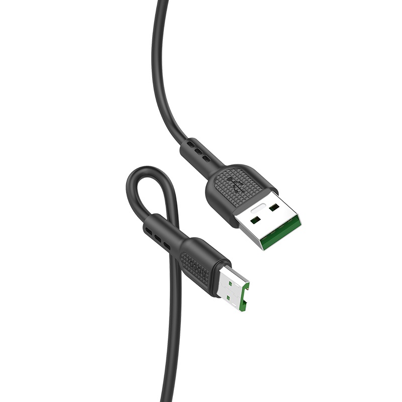 

Кабель Hoco X33 USB - Micro-USB, 4 А, 1 м, черный, X33 Surge