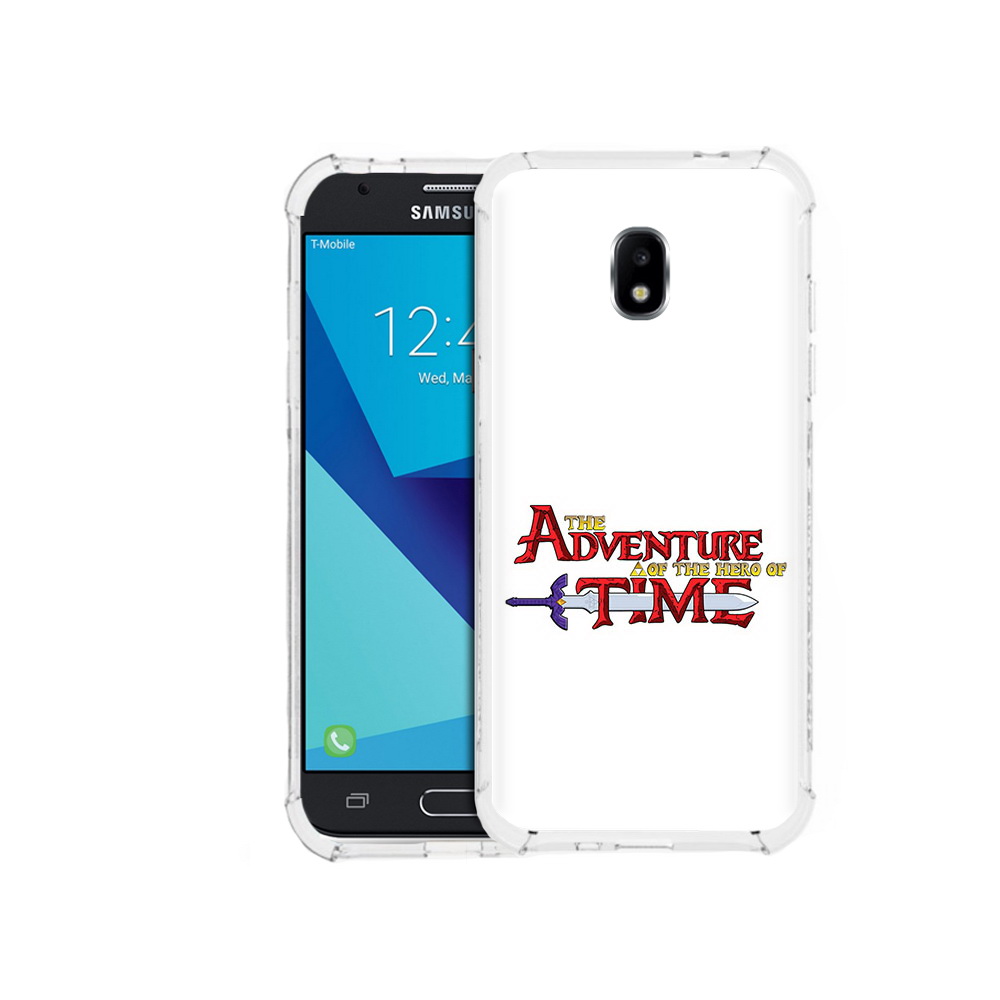 

Чехол MyPads Tocco для Samsung Galaxy J3 (2017) время приключений логотип, Прозрачный, Tocco