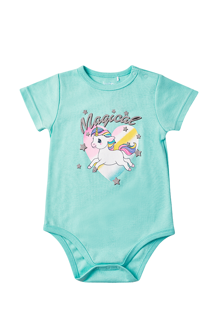 

Боди детское Kari baby AW22B05603502, бирюзовый, 86, AW22B05603502