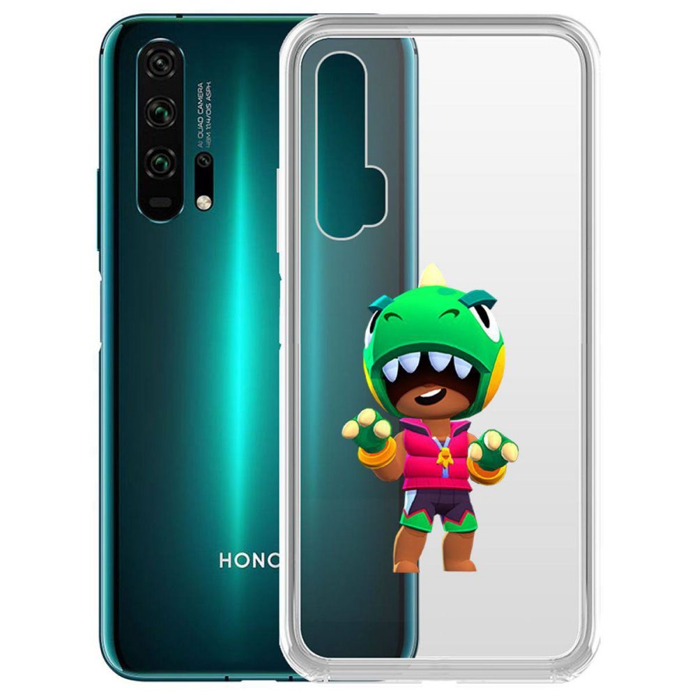 

Чехол-накладка Brawl Stars-Дино Леон для Honor 20 Pro/Nova 5T