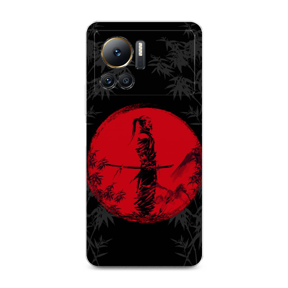 

Чехол на Infinix Note 12 VIP "Самурай на красном фоне", Черный;красный;серый, 3101950-4