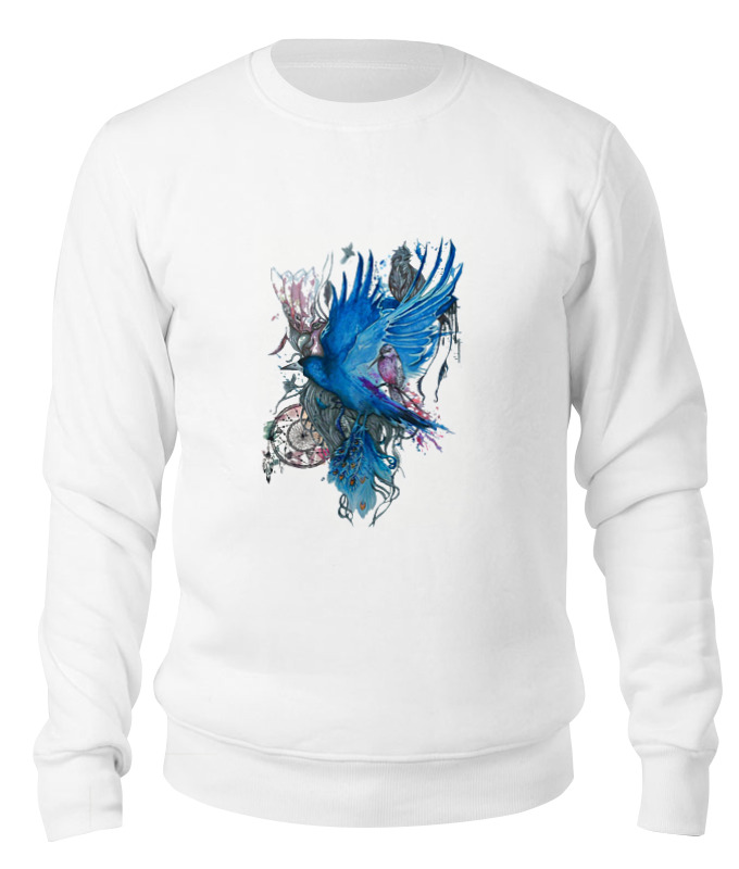 

Свитшот унисекс Printio Art zoo белый XS, Art zoo
