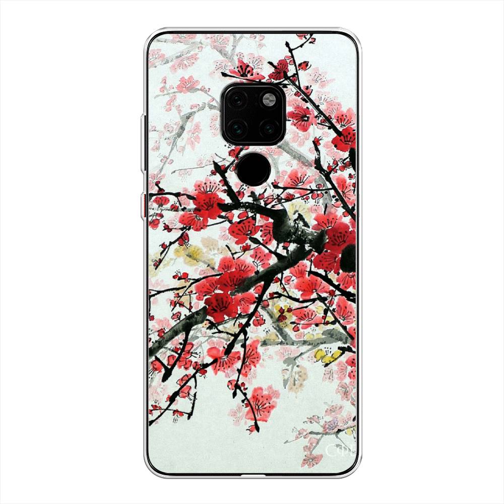 фото Чехол awog "сакура" для huawei mate 20