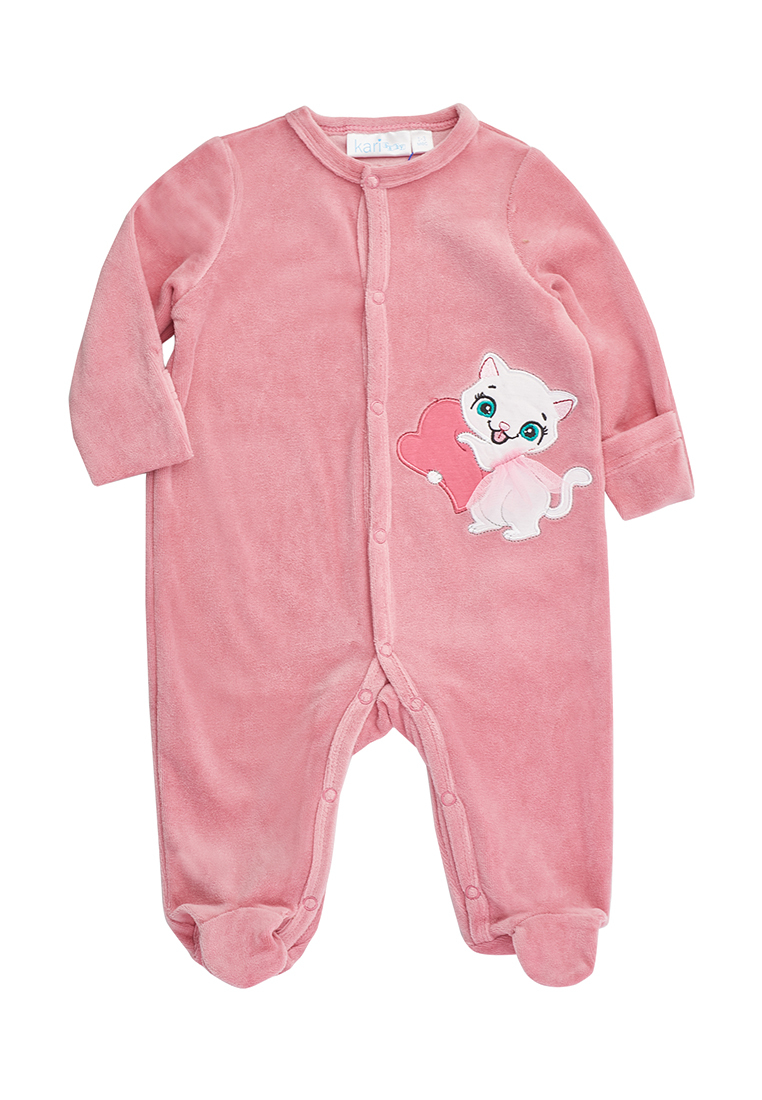 

Комбинезон детский Kari baby AW22B07403503, розовый, 56, AW22B07403503