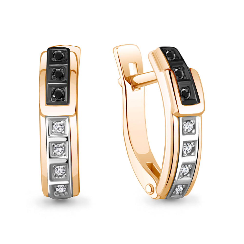 

Серьги из красного золота с бриллиантом Aquamarine Aquamarine 942670Чк_585_кз, 942670Чк_585_кз