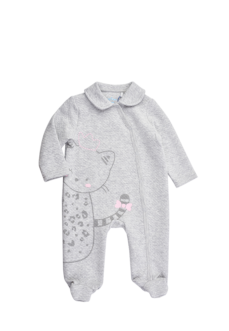 

Комбинезон детский Kari baby AW22B12503704, светло-серый, 56, AW22B12503704
