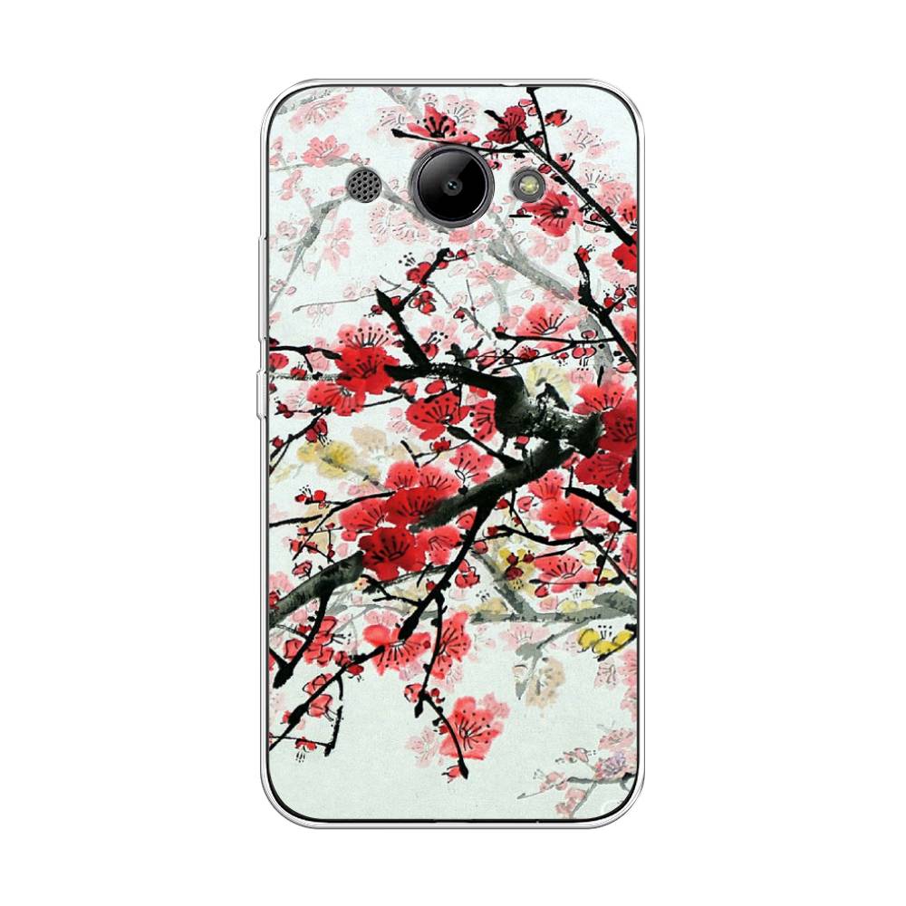 

Чехол Awog "Сакура" для Huawei Y3 2018, 65850-4