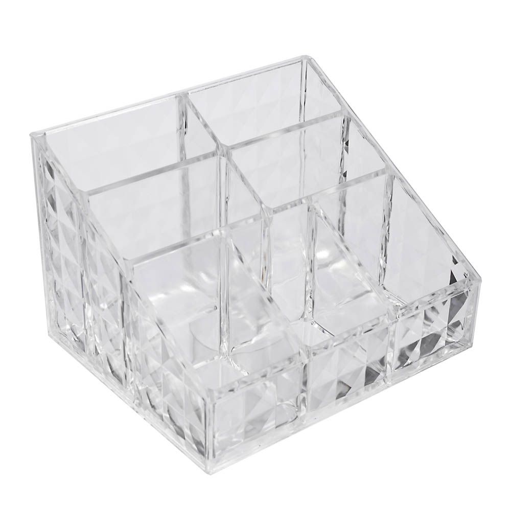 VETTA Органайзер для косметики универсальный CRYSTAL, 15x12,5x10,3 см, 7 отделов