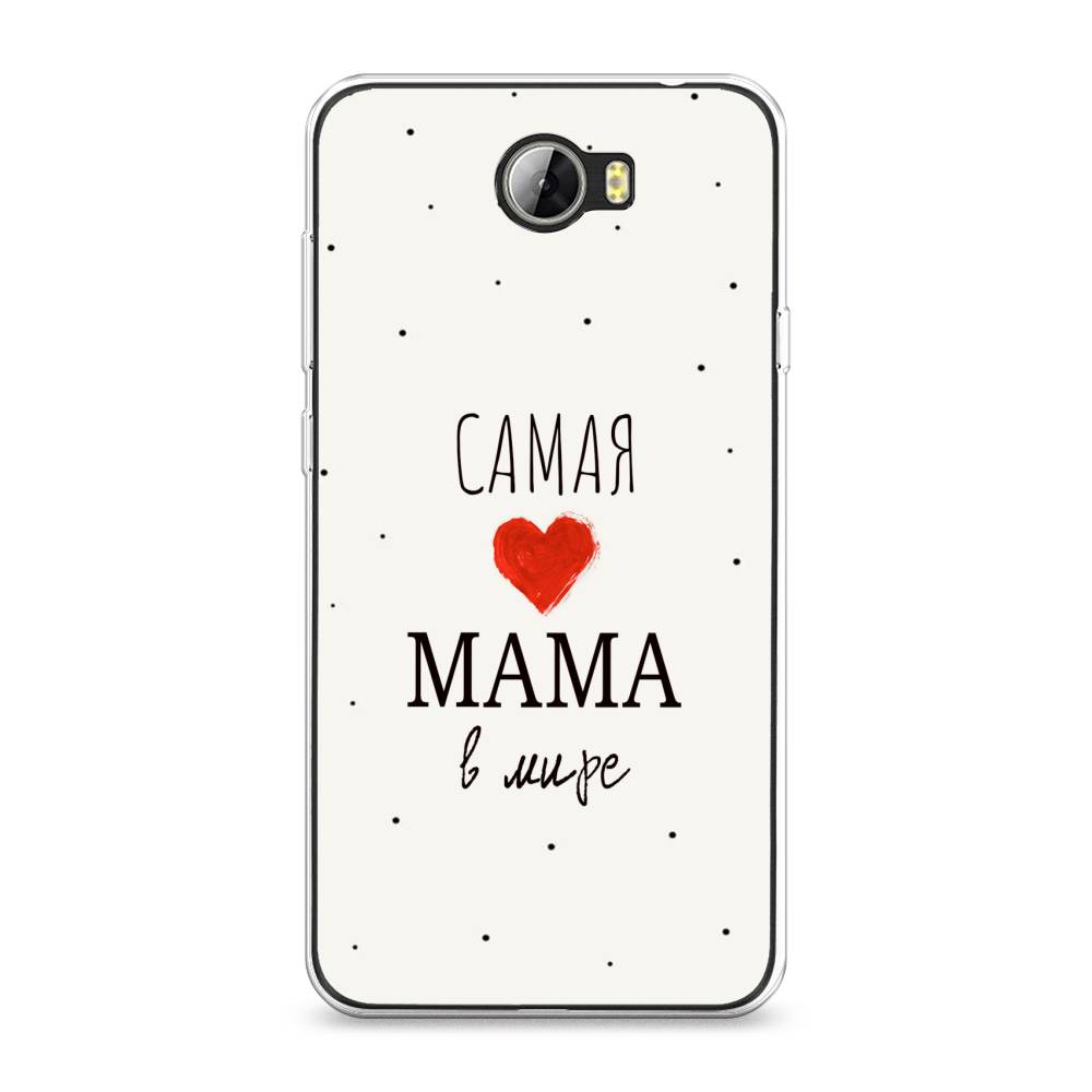 

Чехол Awog на Honor 5A "Самая любимая мама", Красный;черный;бежевый, 60350-6