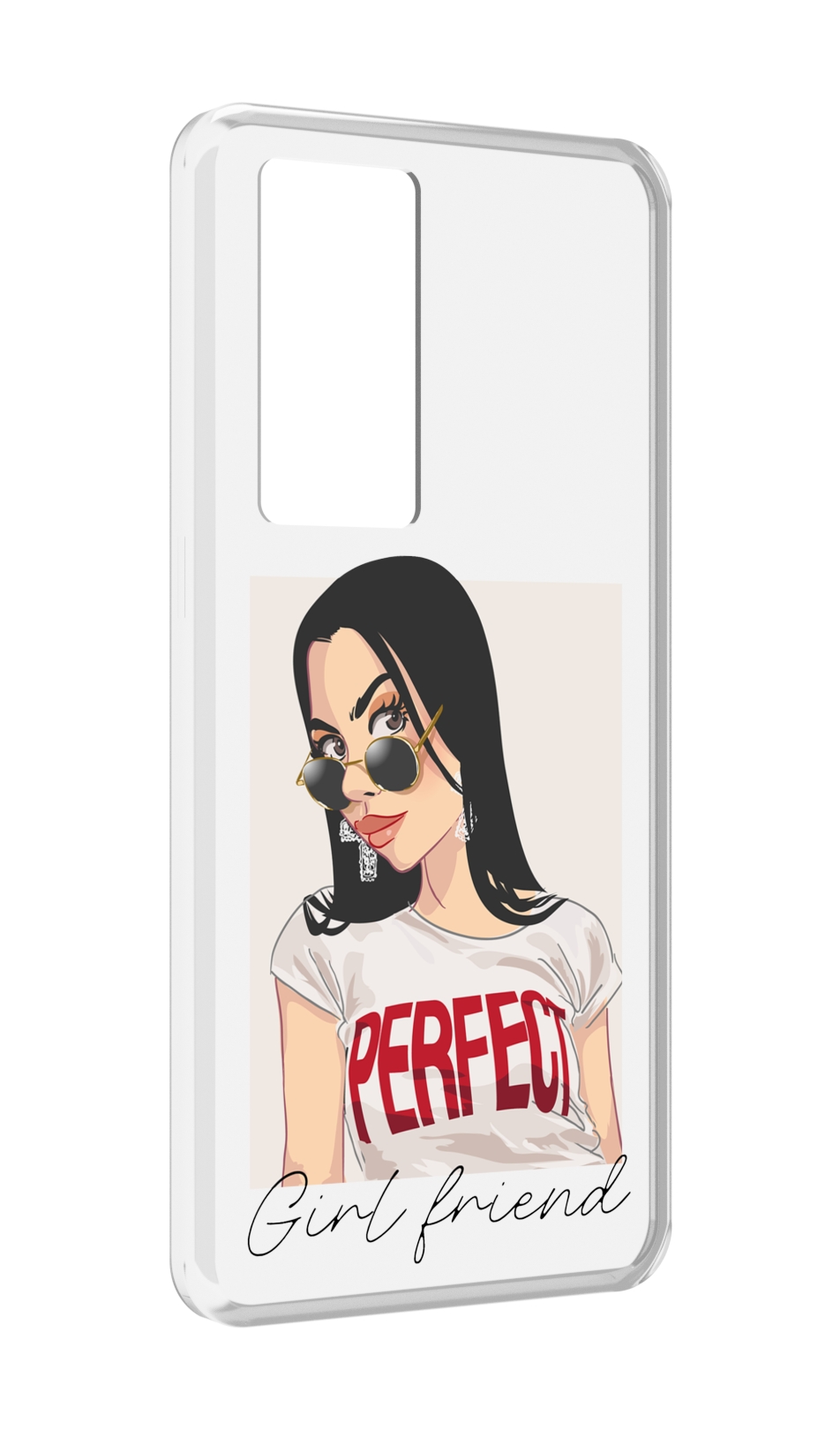 

Чехол MyPads Девушка-с-сережками женский для Realme GT Master Explorer Edition, Прозрачный, Tocco