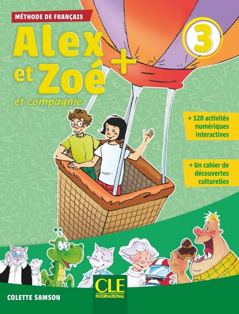 

Alex et Zoe 3 PLUS - Livre de l'lve + CD