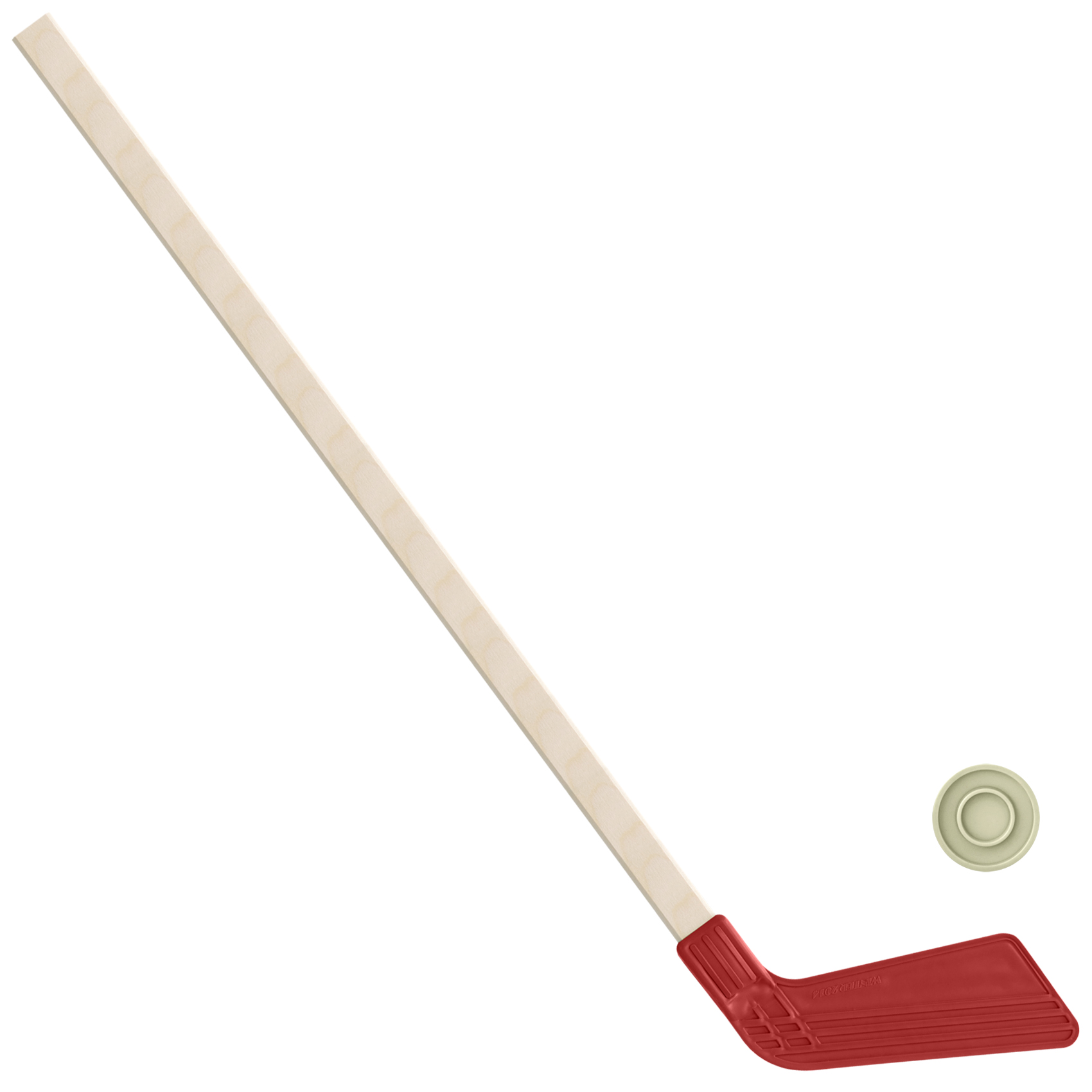 Набор спортивный игровой Задира-плюс Клюшка хоккейная 80 см. красная + шайба КЛ+Ш шайба хоккейная взрослая d 7 5 см