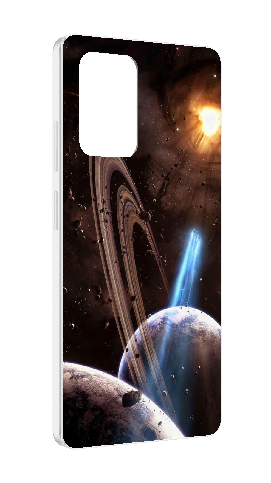 

Чехол MyPads сатурн в космосе для ZTE Blade V40 Pro, Tocco