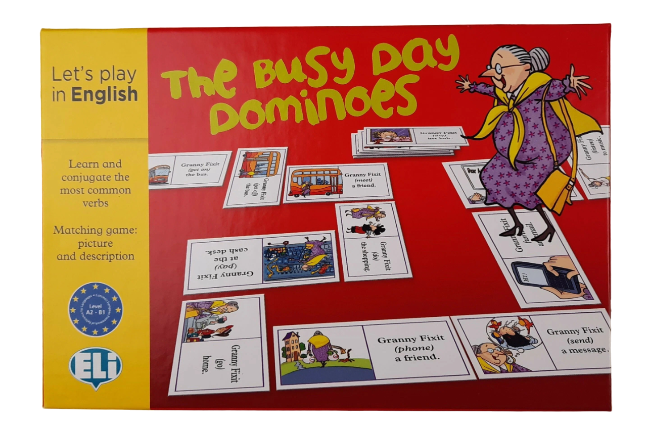 Книга ELi Language Games: The Busy Day Dominoes (New Ed)