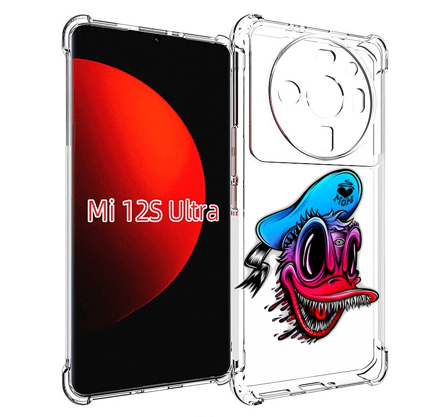 

Чехол MyPads Дональд для Xiaomi 12S Ultra, Прозрачный, Tocco