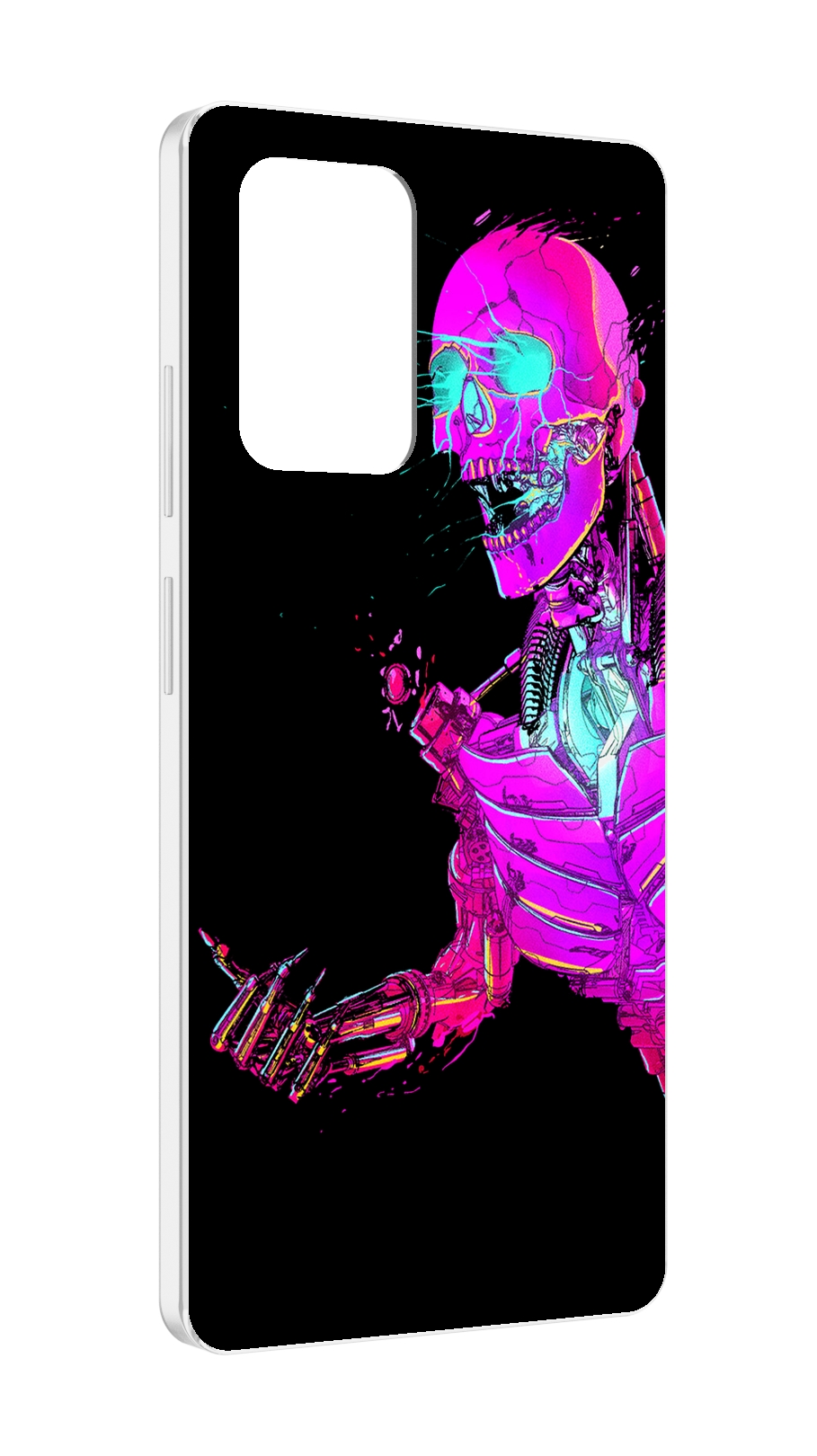 

Чехол MyPads скелет-робот-фиолетовый для ZTE Blade V40 Pro, Tocco