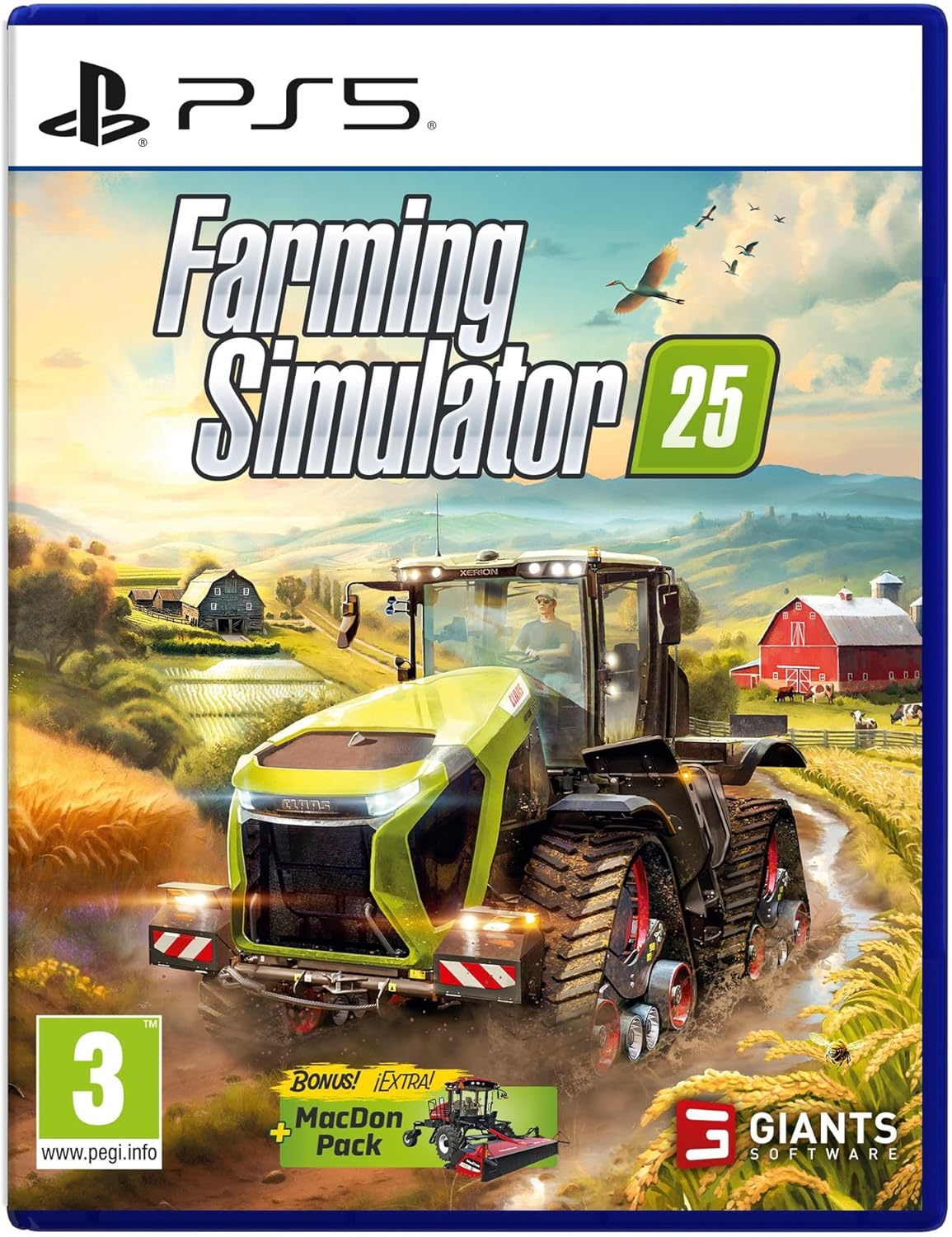 Игра Farming Simulator 25 (PlayStation 5, русские субтитры)