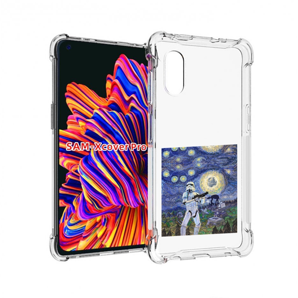 

Чехол MyPads star wars звездная ночь для Samsung Galaxy Xcover Pro 1, Прозрачный, Tocco