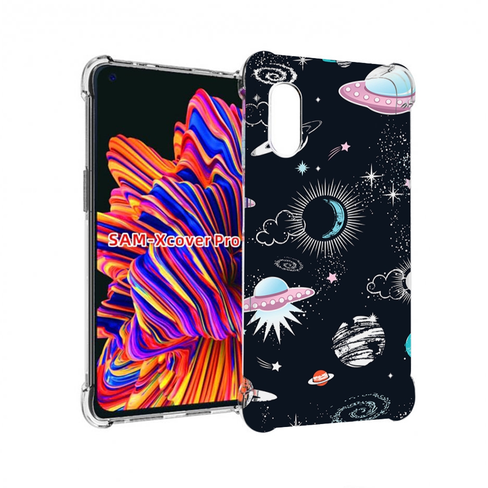 

Чехол MyPads космос-мини-картинки для Samsung Galaxy Xcover Pro 1, Прозрачный, Tocco