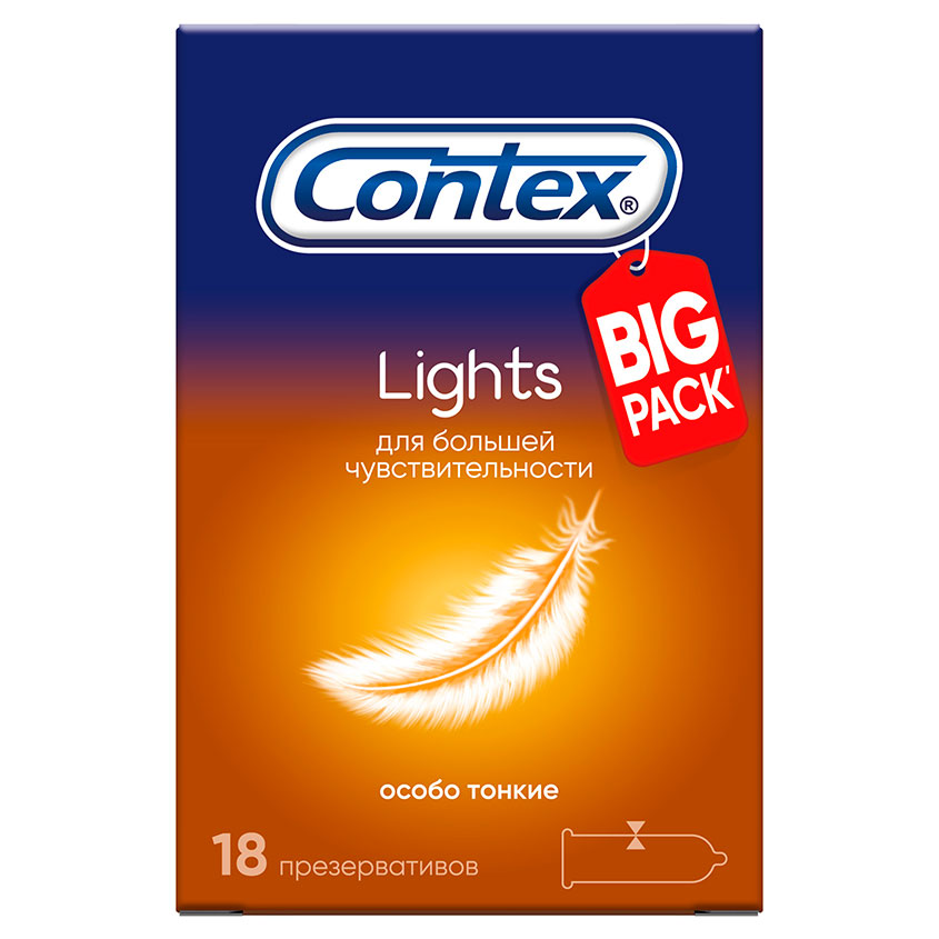 фото Презервативы contex lights 18 шт.