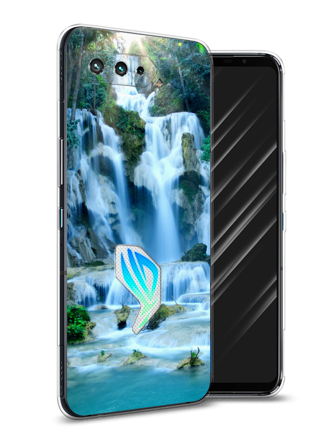 

Чехол Awog на Asus ROG Phone 5S "Водопад 8", Голубой;зеленый, 44550-4