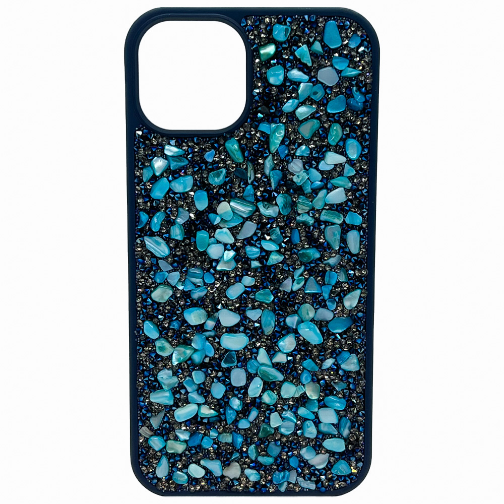 

Чехол iGrape со стразами для iPhone 14 (Бирюзовый), Зеленый, strazi14