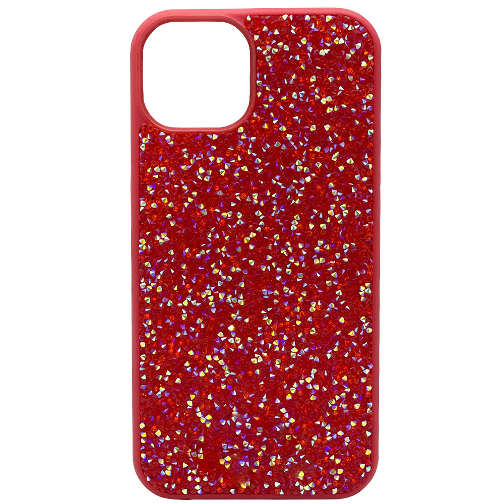 

Чехол iGrape со стразами для iPhone 14 (Красный), strazi14