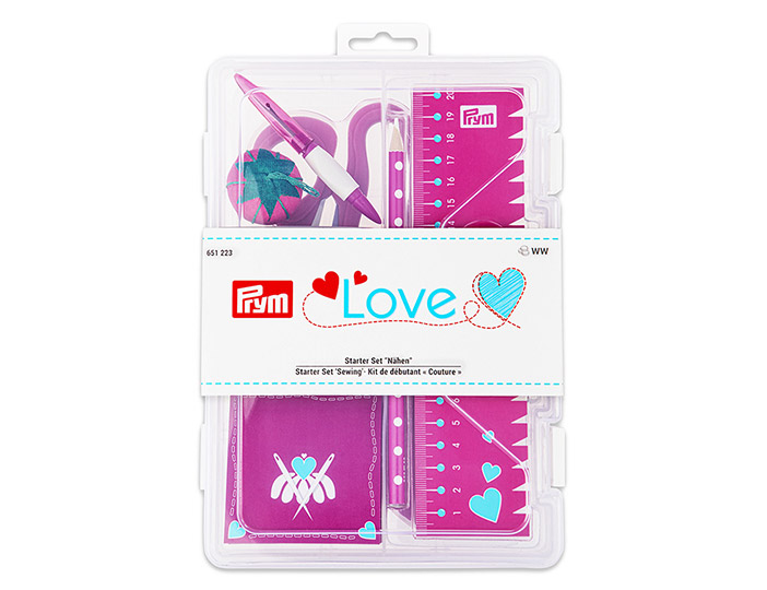 Базовый набор PRYM Love «Шитье» розовый, 651223