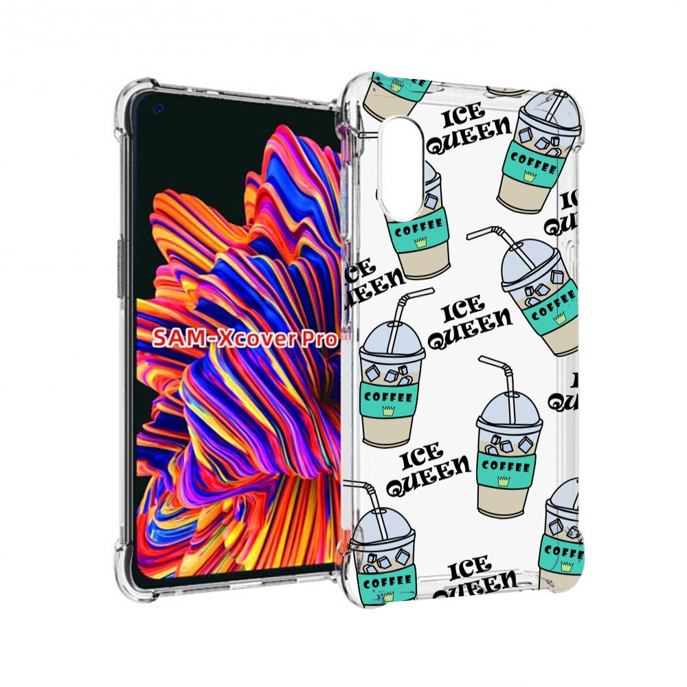 

Чехол MyPads кофе-с-льдом для Samsung Galaxy Xcover Pro 1, Прозрачный, Tocco