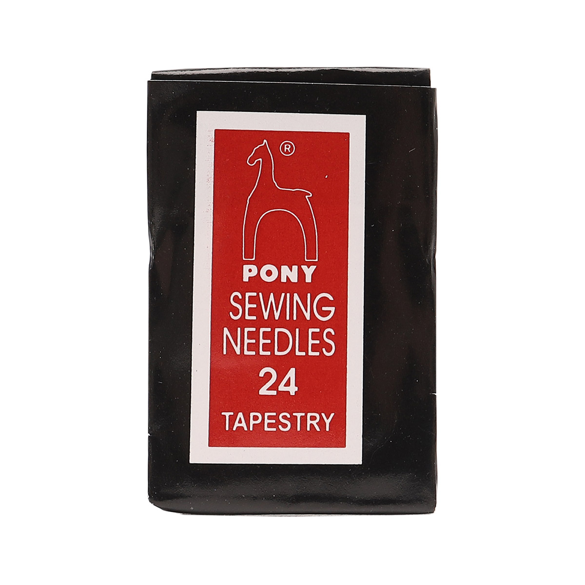

05112 Иглы ручные гобеленовые с серебряным ушком Tapestry №24, 25шт, Pony