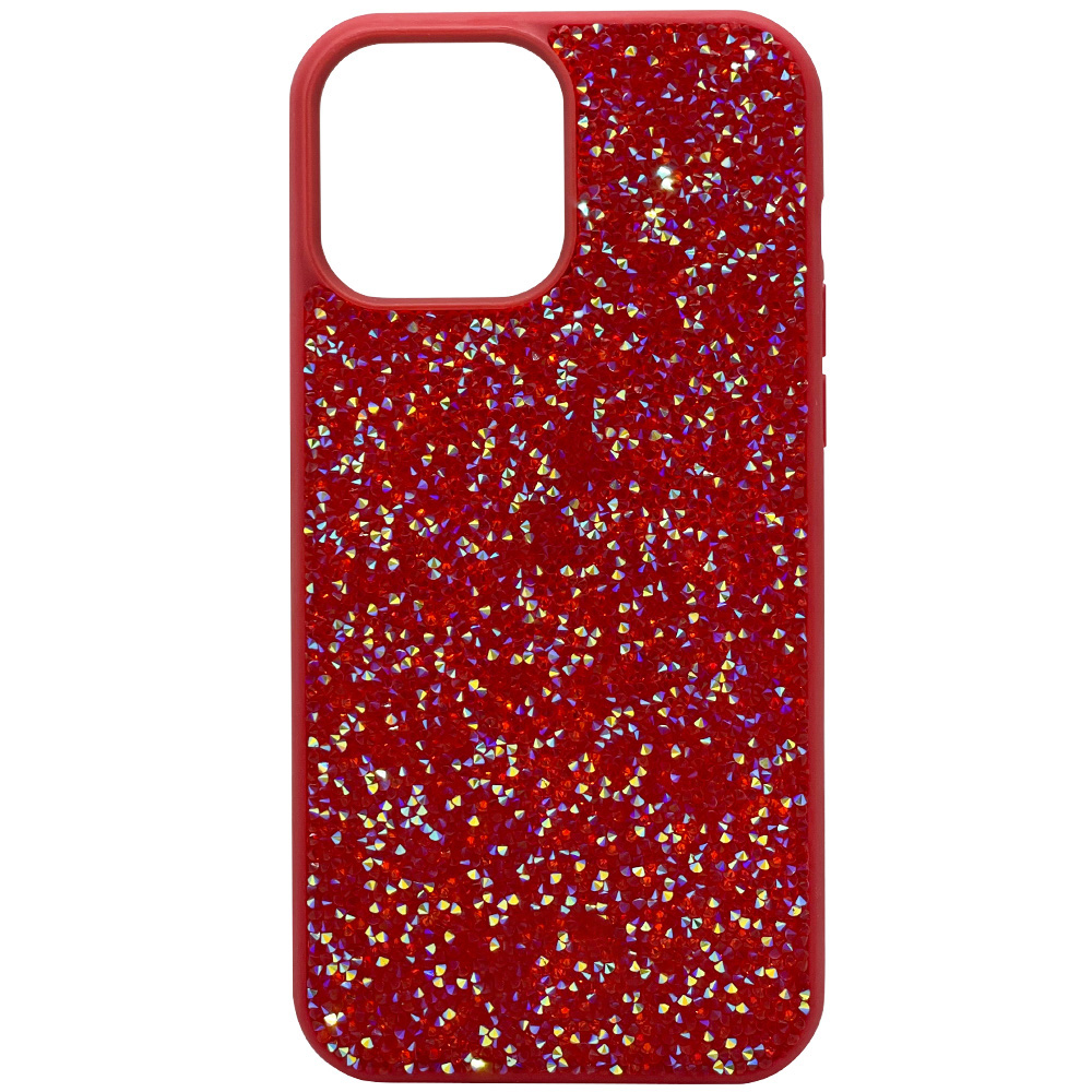 

Чехол iGrape со стразами для iPhone 14 Pro (Красный), strazi14pro