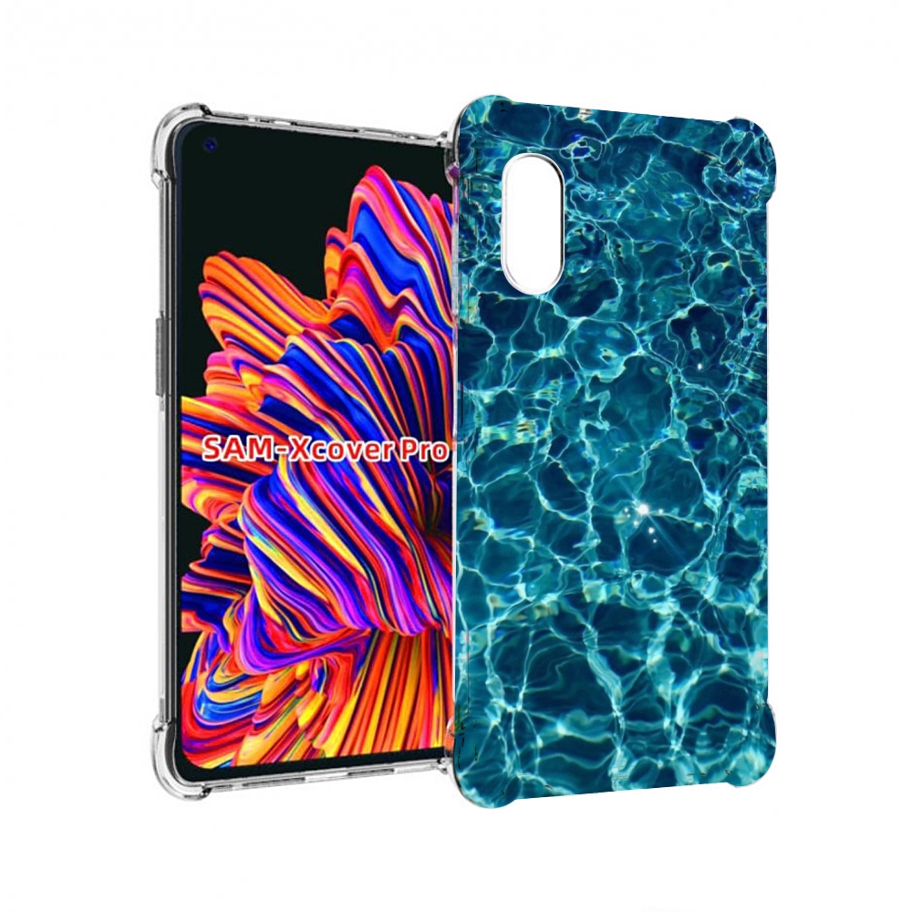 

Чехол MyPads красивая голубая вода для Samsung Galaxy Xcover Pro 1, Прозрачный, Tocco