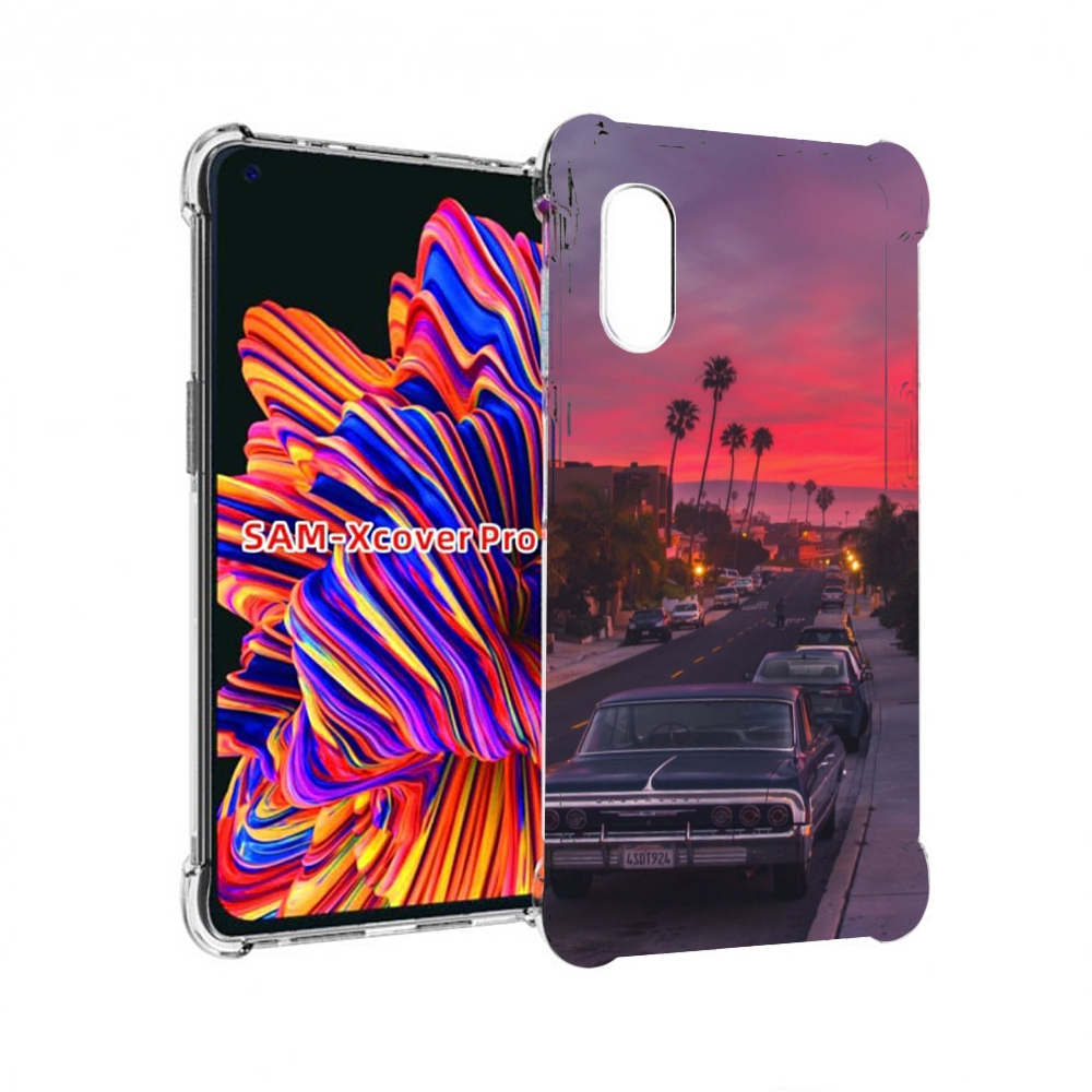 

Чехол MyPads красивая дорога америки для Samsung Galaxy Xcover Pro 1, Прозрачный, Tocco