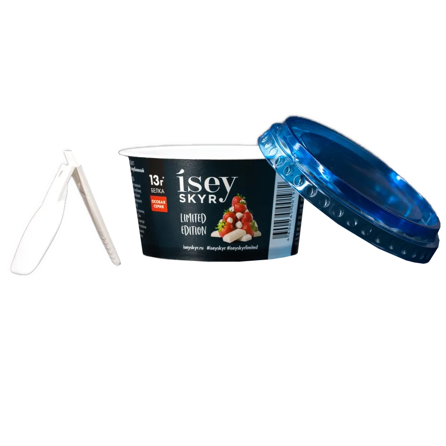 

Йогурт Isey Skyr Скир клубника-белый шоколад 1,2% 140 г